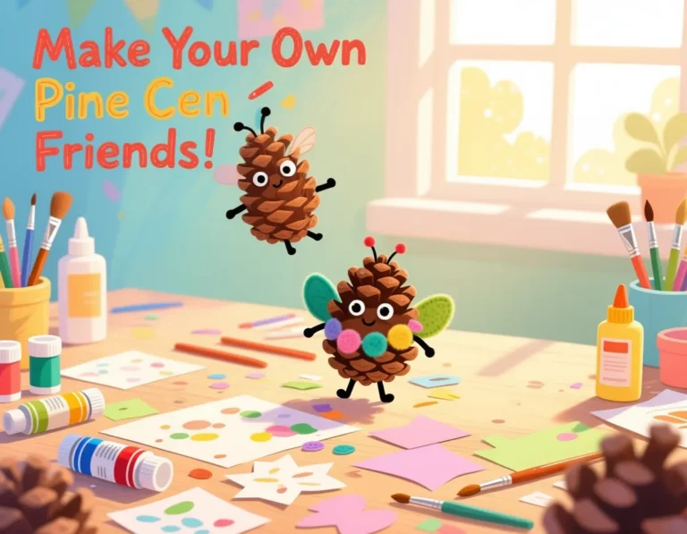 Pine Cone Craft for Kids