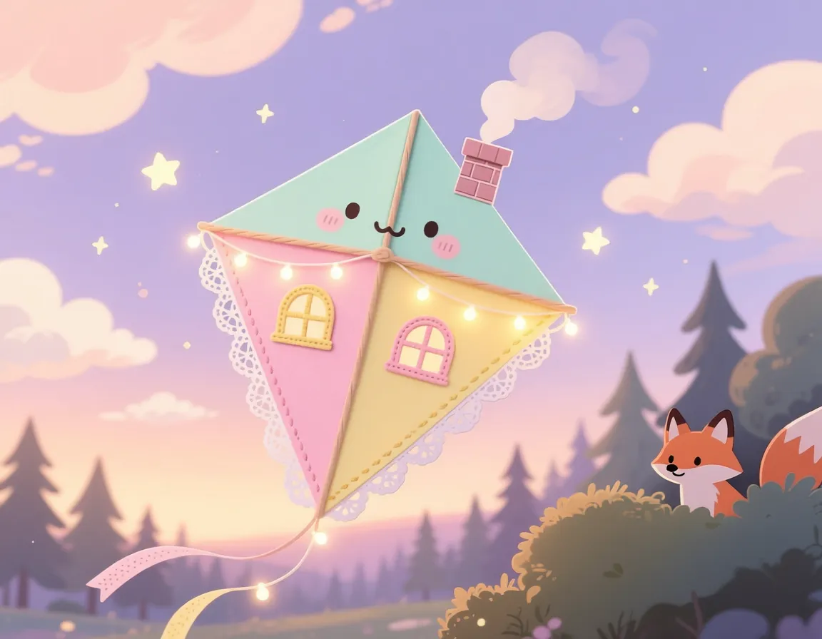 Kite Decoration Crafts for Kids