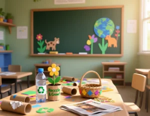 Recycled Crafts Kids Projects