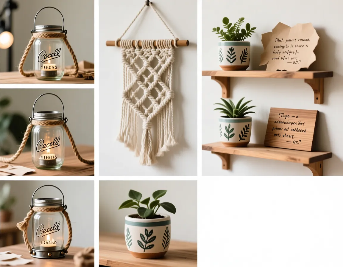 DIY Creative Crafts Home Decor