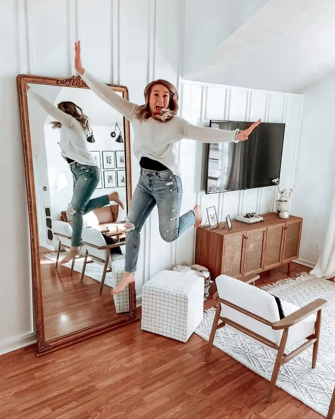 Bathroom Mirror Frame