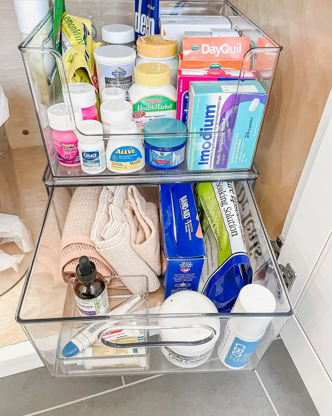 Bathroom Organization