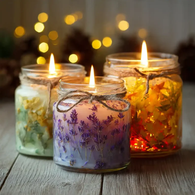 Create Beautiful Homemade Candles