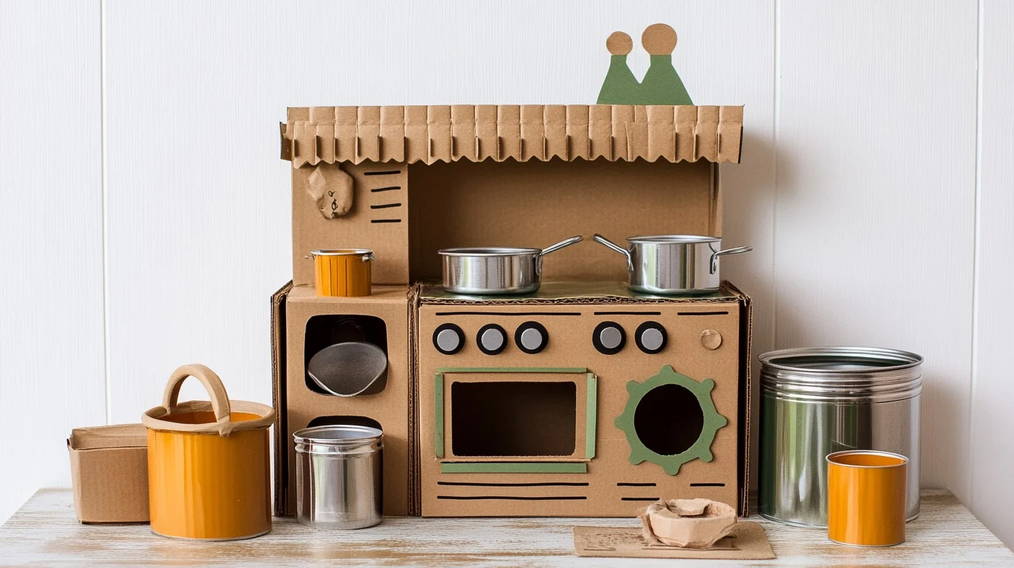 DIY Cardboard Kitchen Ideas
