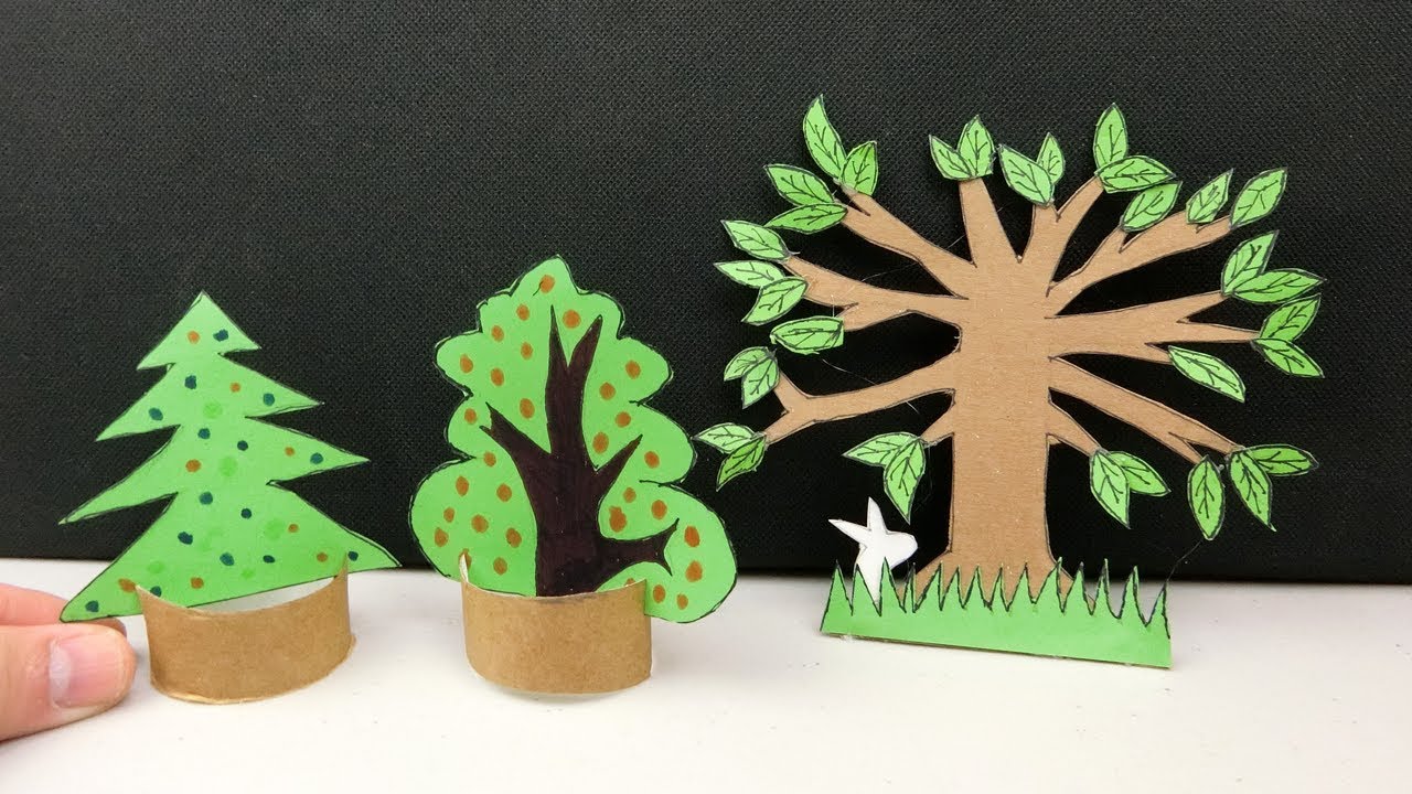 Cardboard Tree DIY Ideas