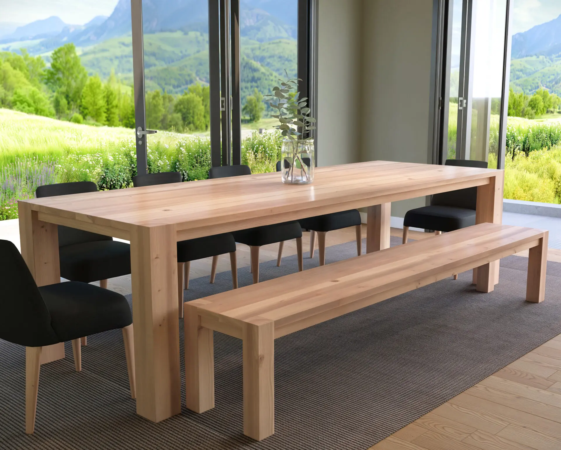 DIY Bench for Kitchen Table Ideas