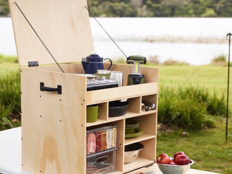 DIY Camping Kitchen Ideas