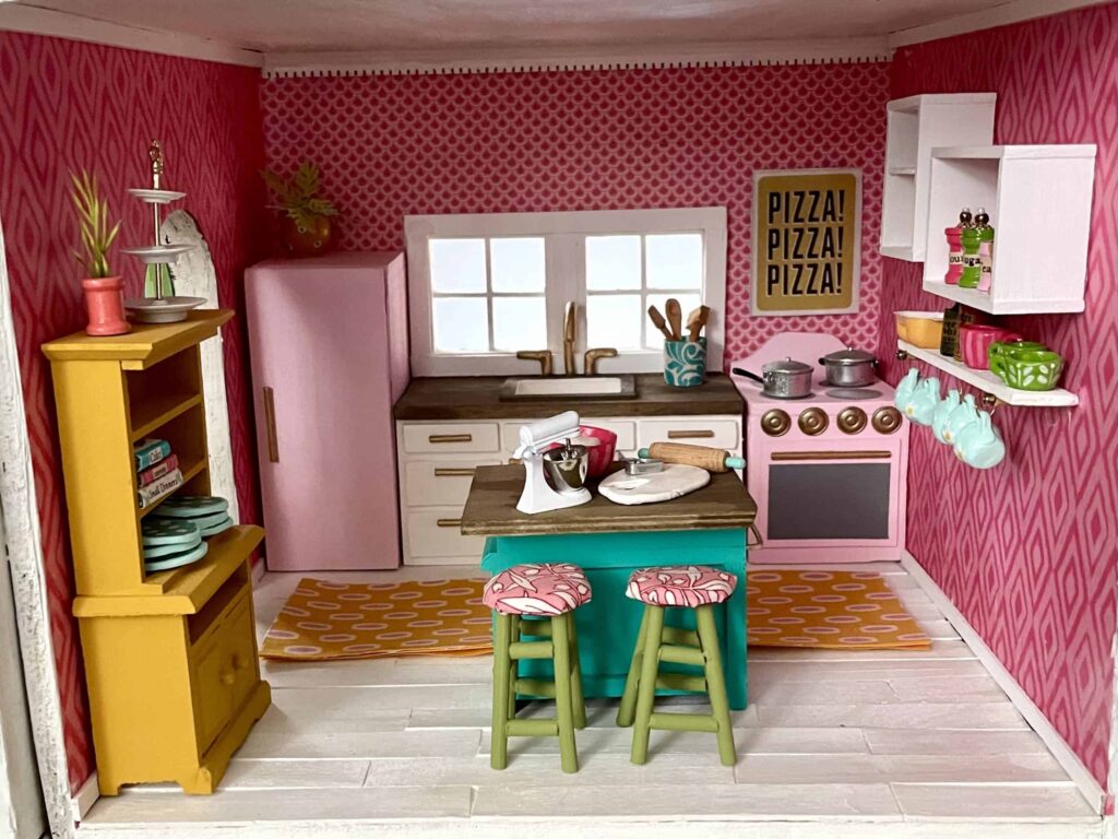 DIY Dollhouse Kitchen Ideas