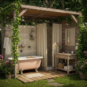 DIY Outdoor Bathroom Ideas