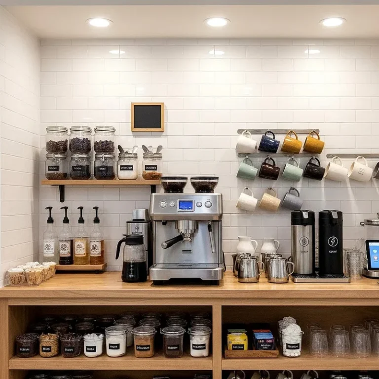 Office Coffee Station Ideas