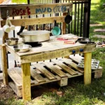 DIY Pallet Mud Kitchen Ideas