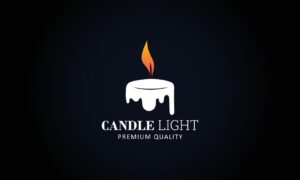 Candle Logo Design