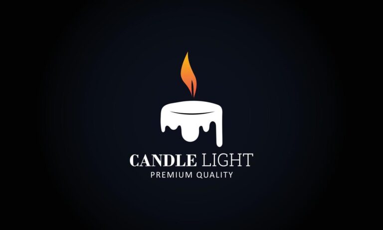 Candle Logo Design