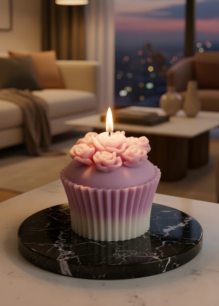 Cupcake Candle