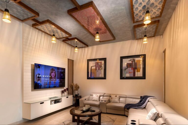 False Ceiling Living Room Design
