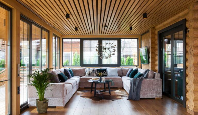 🌲 Canopy of Calm: Wood False Ceiling Ideas That Bring the Forest Indoors